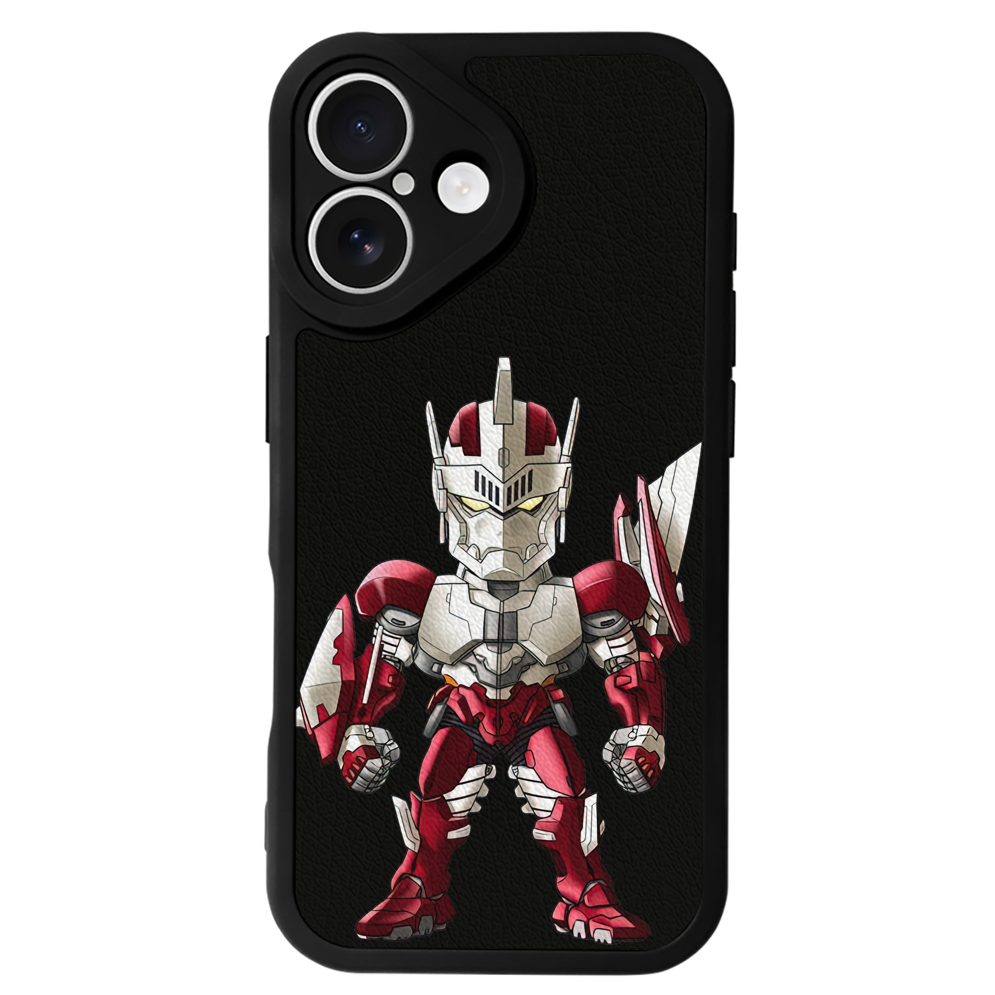 （画像用） ウルトラマン Ultraman 【iPhone 16シリーズ対応】シリコンスマホケース（レザー調） 材質：シリコン